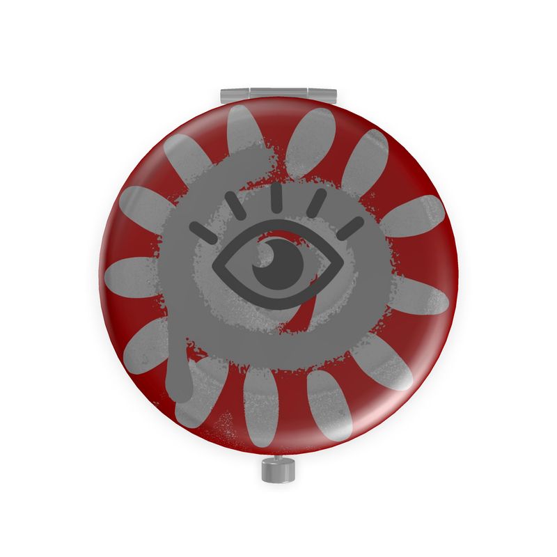 👁️ I See Our Beauty Metal Compact Mirror