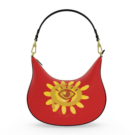 I See Your Power Curve Hobo Bag