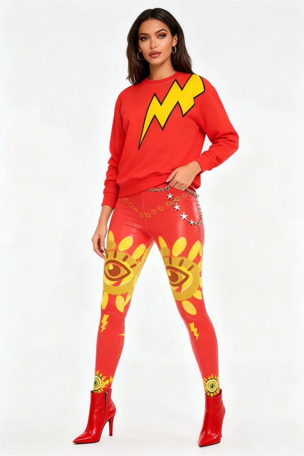 Her Quantum Power Shocks Sweatshirt