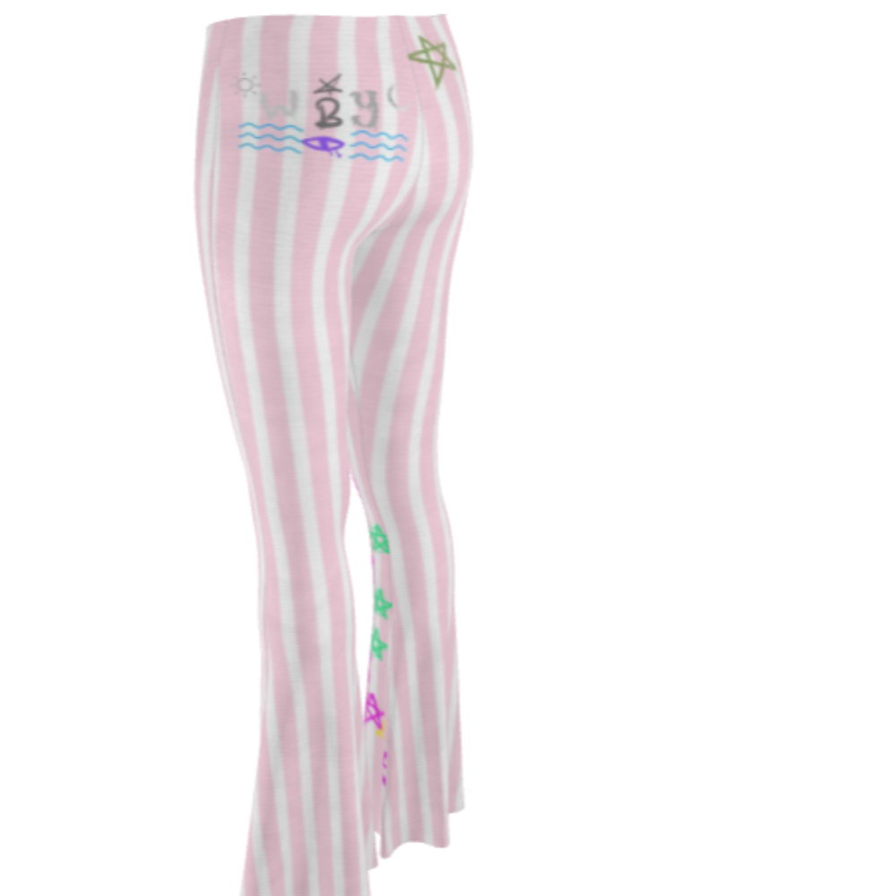 Stardust Aura High Waisted Flared Leggings