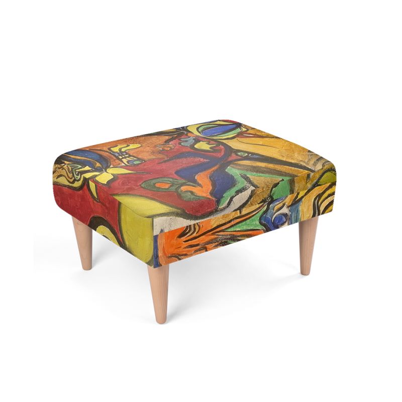 Wisticle Luxury Home Temple Footstool
