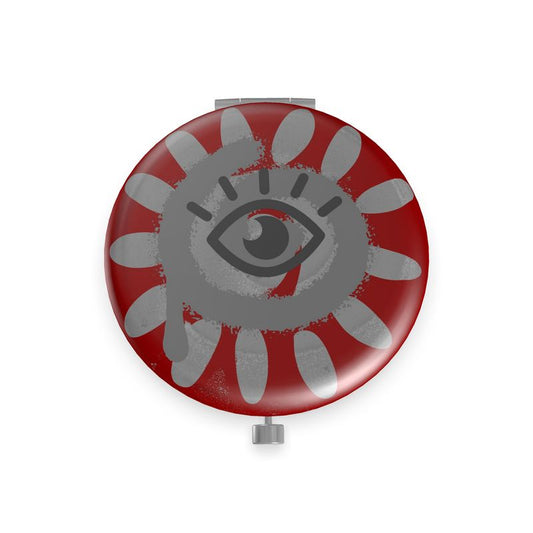 👁️ I See Our Beauty Metal Compact Mirror