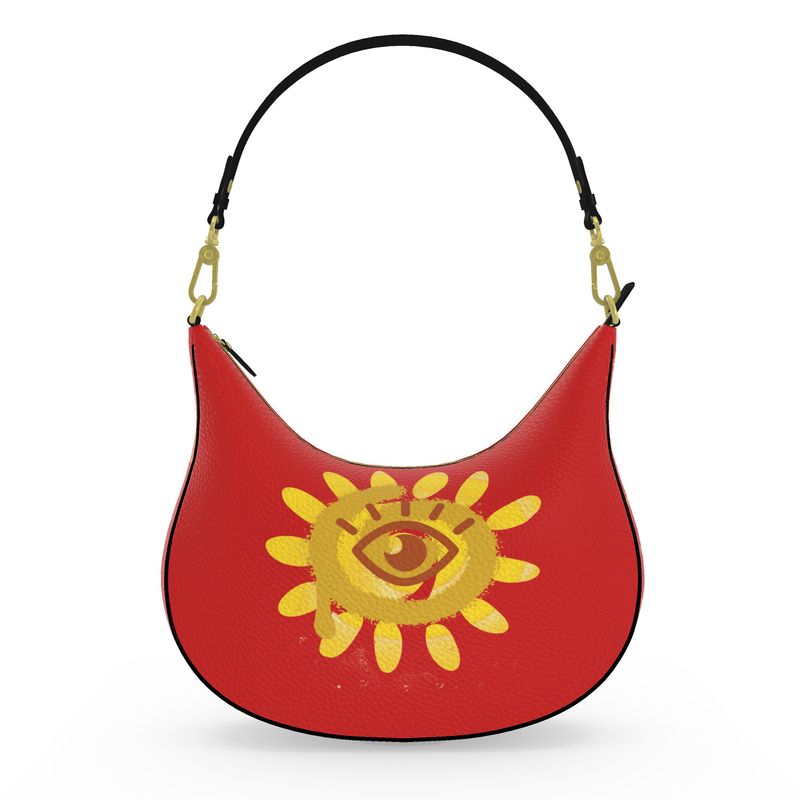 I See Your Power Curve Hobo Bag