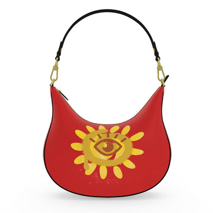 I See Your Power Curve Hobo Bag