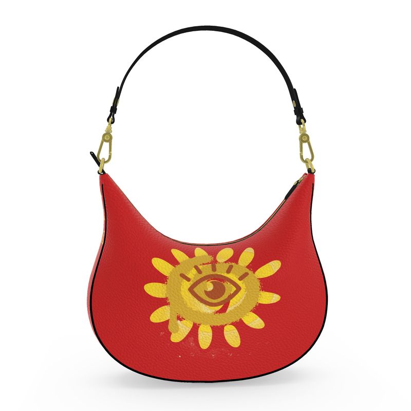 I See Your Power Curve Hobo Bag