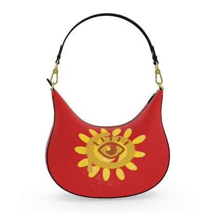 I See Your Power Curve Hobo Bag