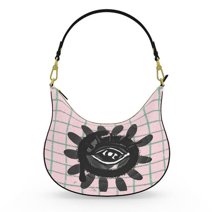 🧿 I See Your Magic Curve Hobo Bag