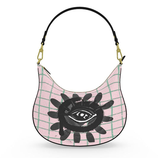 🧿 I See Your Magic Curve Hobo Bag