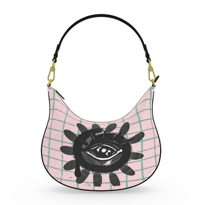 🧿 I See Your Magic Curve Hobo Bag