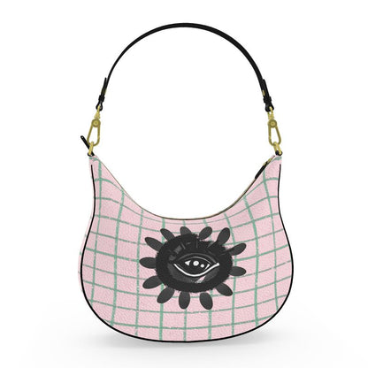 🧿 I See Your Magic Curve Hobo Bag