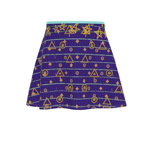 Elegant Vibration Flared Skirt