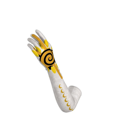 Divine White Diva Gloves