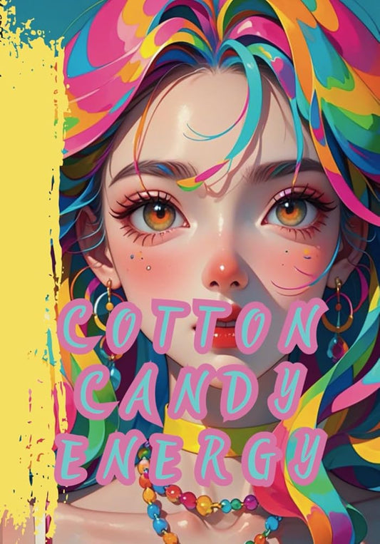 Cotton Candy Energy: A Sweet Guide to High-Vibe Living, Manifesting Abundance, and Unleashing Divine Magic cover image
