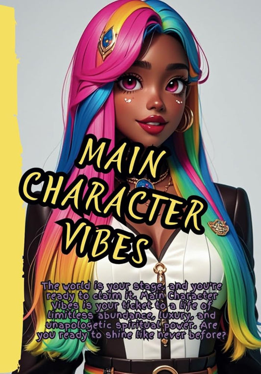 Main Character Vibes: Manifesting Your Ultimate Life of Power, Glam, and Spiritual Ascension cover image