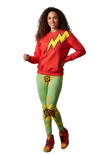 Her Quantum Power Shocks Sweatshirt