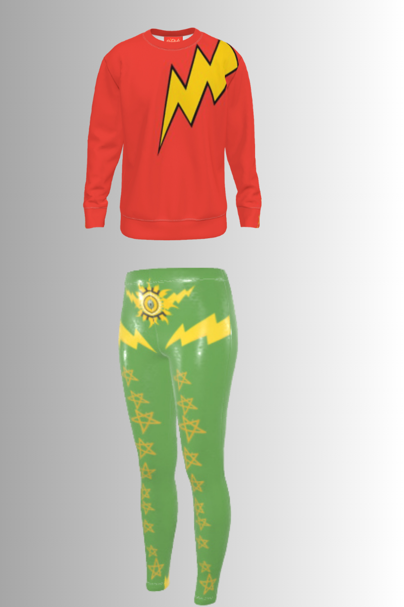 Her Quantum Power Shocks Sweatshirt